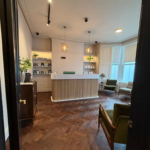 Amar aesthetics Penarth laser Clinic Reception